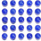 NCB 8mm Original Blue Agate Loose Semi Precious Beads Round Smooth Gemstones SpacerBeads for Jewelry Making 100PCS (8mm 100Beads, Blue Agate)
