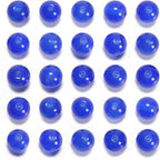 NCB 6mm Original Blue Agate Loose Semi Precious Beads Round Smooth Gemstones SpacerBeads for Jewelry Making 100PCS (6mm 100Beads, Blue Agate)