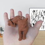 3D Cat Molds Cat Candle Resin Mold - Resin Casting Silicone Molds for Home Decor & Candle Making Wave Spiral Mold