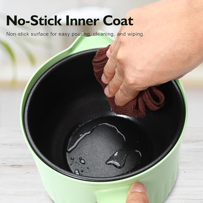 1.6QTs Electric Wax Melter Pot with Digital Touchscreen - Non-Stick Coating & Precise Temperature Control (120°F-260°F) - Perfect for Candle Making, Soap Crafting, Wax Melts & DIY Art Projects