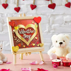 Wooden Art Panels for DIY Painting - Mother's Day Gifts, Christmas Crafts & Home Décor | 6x6 Inch Canvas Wood Boards, Unfinished Wooden Canvas for Adults & Kids (6-Pack)