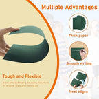 100 Sheets Dark Green Cardstock 8.5 x 11 Scrapbooking Paper, 75lb Heavyweight Green Construction Paper Card Stock for DIY Cards Making, School Crafting, Office Printing, Birthday, Memos