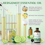 EVOKE OCCU Bergamot Essential Oil for Diffuser Skin Relaxation & DIY Wool Dryer Balls - 4 FL Oz