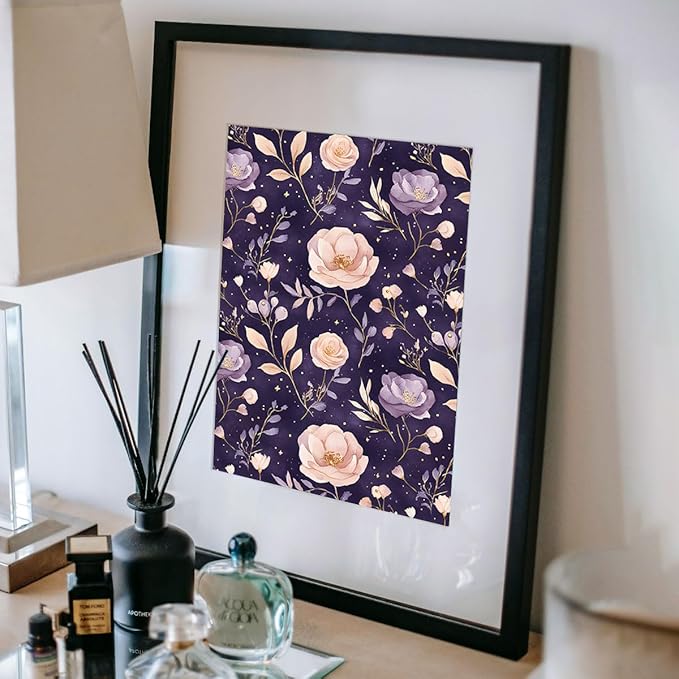 Scrapbook Paper 12x12, Double-Sided Suede Textured Decorative Craft Paper Set for Greeting Cards, Photo Album Decoration, 24 Sheets/24 Designs