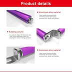 Couple Embroidery Art Embroidery Clip Frame Cross Stitch 4 Slot Presser Heavy Duty Embroidery Bandage Embroidery Frame Needlepoint Frame Embroidery Scroll Frame Embroidery Frames (Purple)