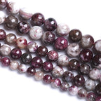 10MM 36PCS Natural Stone Colorful Tourmaline Gemstone Loose Beads for Jewelry Making DIY Bracelet Necklace 1 Strand