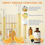 EVOKE OCCU Orange Essential Oil for Clean Diffuser Hair Spray, DIY Candle and Soap - 4 Fl Oz