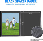 Large 18"x24" Art Portfolio Heavy Duty Binder with Plastic Sleeves, Portfolio Folder with 30 Clear Sheet Protectors, Display 60 Pages, Poster Binder，Diamond Painting and Puzzle Storage Book