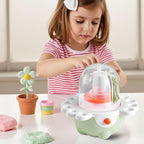 VEVOR Mini Pottery Wheel for Kids, DIY All-in-1 Complete Pottery Set with Clay Sculpting Tools, Two Turntables 2in/3in, Adjustable Speed, Arts & Crafts for Boys and Girls Christmas Gift, Green