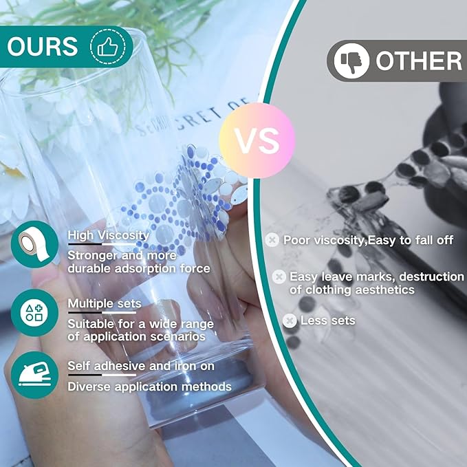 PEARLY JUN 11 Pcs Silver Rhinestone Applique Patches Pearl Rhinestone Patches Iron on Appliques for Dresses Hand Sewing Craft Projects DIY Wedding Clothes Shoes Hats Bags Embellishments