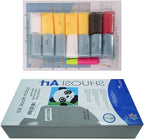 Latch Hook Rugs Kits for Kids Adults Beginners, Dinosaur Owl Smile Star Sunflower Dog Panda Small Large DIY Latch Hook Rug Making Kit for Girls and Boys (A03, 12 * 12IN)