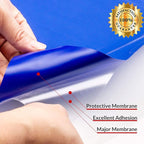 HTV Sapphire Blue Heat Transfer Vinyl Rolls 12 Inch by 8feet Roll Iron on DIY for T-Shirt Easy to Cut & Weed for Heat Vinyl Design Glossy (8Ft, Sapphire Blue)