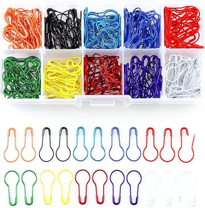 Gourd-Shaped Locking Stitch Markers Cute Stitch Markers Metal Stitch Markers Knitting Accessories Stitch Markers for Crocheting