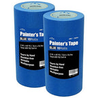 10 Rolls Painters Tape 2 inch Wide, General Purpose Blue Painters Tape, 2 Inches X 60 Yards Blue Masking Tape for Indoor and Outdoor Use, Protects Surfaces and Removes Easily, 600 Yards in Total