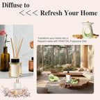 PHATOIL Cucumber Melon Fragrance Oils for Aromatherapy, 3.38FL.OZ Diffuser Oils for Home, Perfect for Aromatherapy, Humidifiers, Yoga, DIY Candle and Soap Making - 100ml