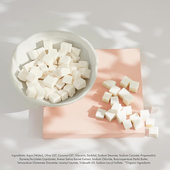 5Lb Oatmeal Soap Base - Bulk Melt and Pour Organic Soap Making Supplies - SLS/SLES Free, No Palm Oil, All Natural - Perfect for DIY Projects, Gentle on Skin, Moisturizing