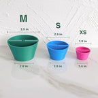 1X Cup Pottery Molds 2.5 inch, Create Pottery Mug Vases, Cup Molds Pottery Shaping Tool & 3X Rim Cone Pottery Tool, Multiple Sizes Ceramic Rim Shaper Cone(XS, S, M)
