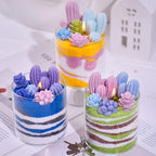 Pearled Candle Sand Wax Making Kit Refillable Pearled Wax with 1lb White and 700g 7 Colors 50 Wicks Scented Candle Supplies for Halloween, Christmas, Wedding, Home Decor