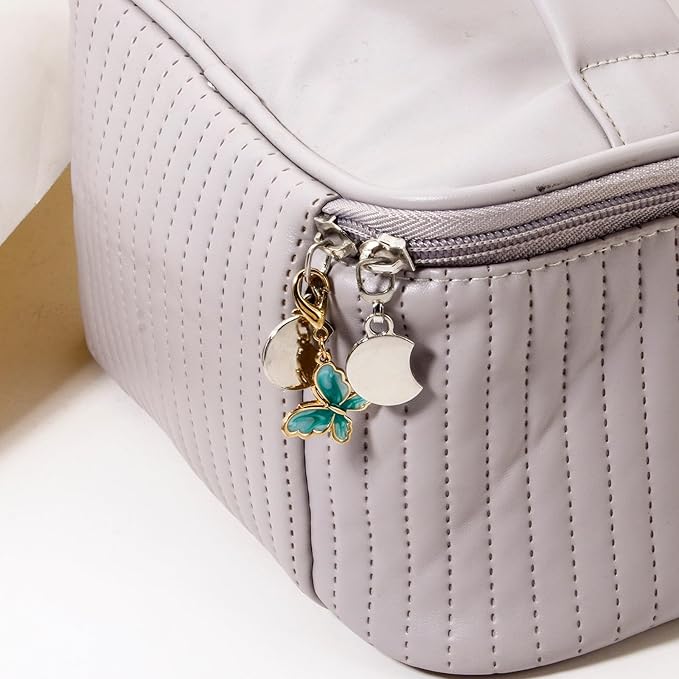 DoreenBeads Stitch Markers for Crocheting and Knitting, Alloy Enamel Crochet Marker Crochet Gifts for Knitting Weaving Sewing Accessories Quilting Jewelry Making