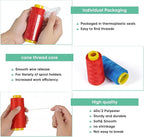 1800 Yards Serger Thread-Light Rice, All Purpose Thread for Sewing, Serger Thread Cones，PolyesterThread 40s/2 for Serger&Overlock, Quilting, Piecing, Sewing Machine