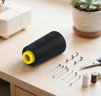 1500 Yards Denim Thread for Jeans, 20s/2 Polyester Thread, Sewing Threads for Sewing Machine, Heavy Duty ThickThread for Canvas, Aprons, Denim, Leather, Shoes Bag