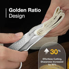 Premium Fabric Scissors for Cutting Clothes, Small Multi-Purpose Stainless Sewing Leather Dressmaking, Professional Crafting Shears Microcrystalline Steel Shears Office Cutting Tools (Silver)