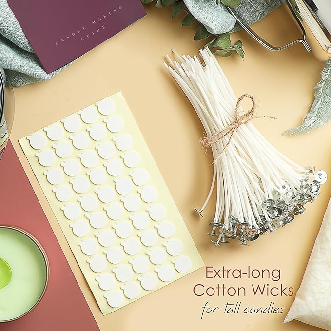 Organic Soy Candle Wax for Candle Making, 15 lbs Natural Candles Making Supplies, Beeswax-Free, Paraffin-Free, Pure Soy Wax Flakes Perfect for Candles, Tealights and Melts