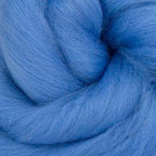 Revolution Fibers Merino Wool Combed Top | 1 lb Premium Wool Roving | 22 Micron, Best Merino Wool for Spinning, Tapestry, Needle Felting, Big Yarn Roving and Wall Hangings (Sky Blue)