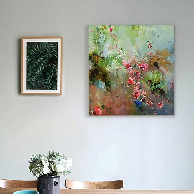 Falling in Art Unfinished Birch Wood Panels Kit for Painting, Wooden Canvas 2 Pack of 24”x24” Studio 1” Deep, Cradle Boards for Pouring, Art, Crafts, Burning and More