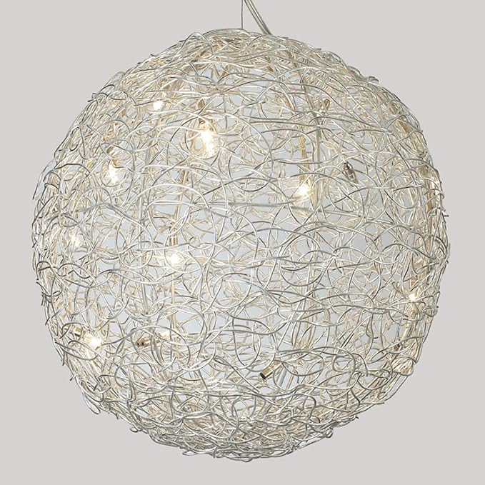 YEQIN 12 Gauge Aluminum Wire, 105 Feet 2mm Bendable Metal Craft Wire for Sculpting, Armature, Jewelry Making, Floral Making, Doll Making, Modelling, Crafting, Bonsai Training (Silver)