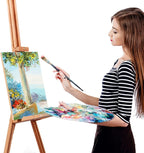 18 Pack Unfinished Wood Canvas Panels Kit Wooden Panel Boards Wood Paint Pouring Panels Wooden Canvas Panels Boards for Painting, Pouring Art, Crafts/11.8x7.9Inch/9x7.5Inch/6x6Inch/4.7x4.7Inch