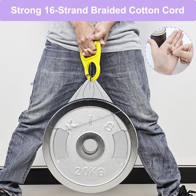 1mm Faux Leather Waxed Cotton Cord, 175 Yards – Durable Necklace String, Soft and Textured Cord for Necklaces, Bracelets, and Jewelry Making