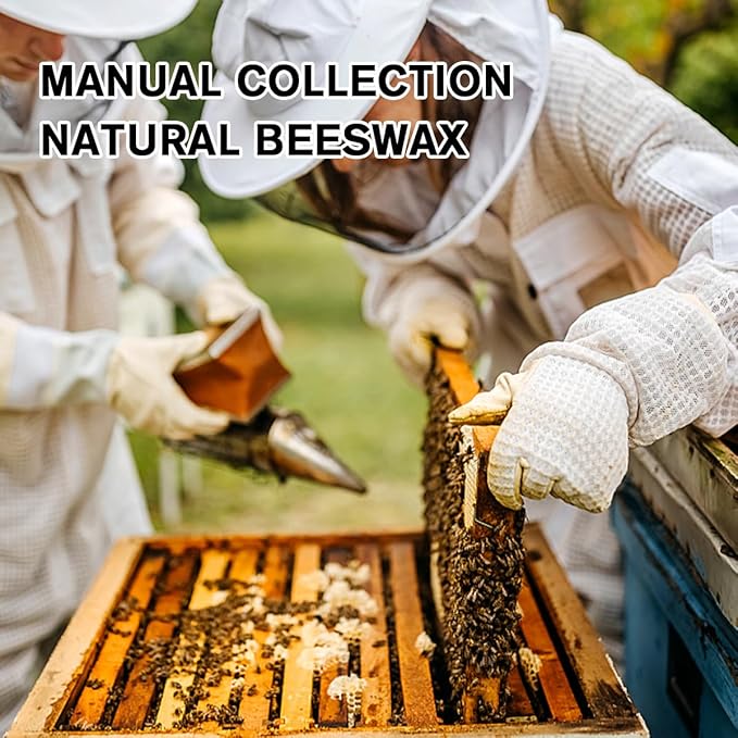 White Beeswax Pellets 4LB(64 oz) Pure and Natural Triple Filtered for Skin, Face, Body and Hair Care DIY Creams, Lotions, Lip Balm and Soap Making Supplies