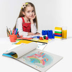 Sketch Pad For Kids (6 Pack) - 9" x 12" Kids Drawing Pad, 50 Sheets Kids Sketch Book, Doodle Pad, Art paper for kids, Kids sketch pad, Kids drawing paper - by Enday