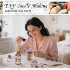 HIQILI Peach Fragrance Oil for Home Diffuser, DIY Candle, Linen & Room Freshener Spray Making, Juicy Fruit Scents - 1 Fl Oz