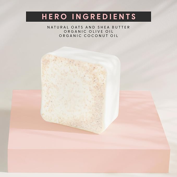 5Lb Oatmeal Soap Base - Bulk Melt and Pour Organic Soap Making Supplies - SLS/SLES Free, No Palm Oil, All Natural - Perfect for DIY Projects, Gentle on Skin, Moisturizing