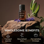 Gya Labs Clary Sage Essential Oil - 0.34 Fl Oz - for Hair, Skin, Diffuser, Aromatherapy & DIY Candle Making Scent