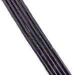 Natural Black Onyx Spacer Beads Caps Loose Semi Gemstone for Beading Jewelry Making 6mmx3mm 38cm