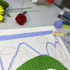 clberni Punch Needle Kit, Punch Needle Embroidery kit, Needlepoint Kits for Adults