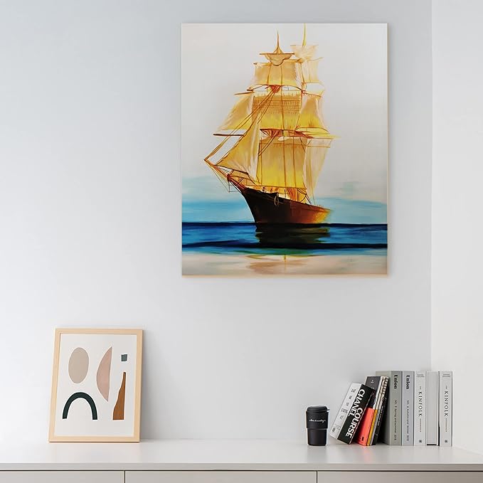 Falling in Art Unfinished Birch Wood Panels Kit for Painting, Wooden Canvas 2 Pack of 22”x28” Studio 1” Deep, Cradle Boards for Pouring, Art, Crafts, Burning and More