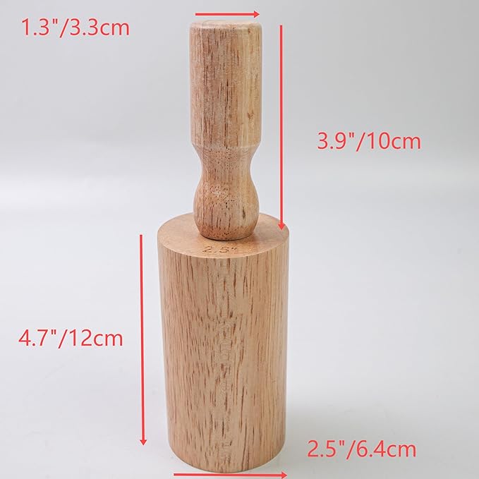 1X Cup Pottery Molds 2.5 inch, Create Pottery Mug Vases, Cup Molds Pottery Shaping Tool & 3X Rim Cone Pottery Tool, Multiple Sizes Ceramic Rim Shaper Cone(XS, S, M)