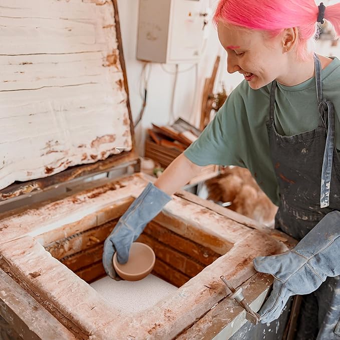 Verdanzia 2 Pack 7" X 7" Square Kiln Shelf, Fires Up to 2280°F for Glass Fusing and Ceramics, 0.63" Thickness Use in Most Kiln