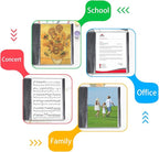 Large 18"x24" Art Portfolio Heavy Duty Binder with Plastic Sleeves, Portfolio Folder with 30 Clear Sheet Protectors, Display 60 Pages, Poster Binder，Diamond Painting and Puzzle Storage Book