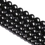 10MM 36PCS Natural Black Tourmaline Gemstone A Grade Beads for Jewelry Making DIY Bracelet Crystal 1 Strand