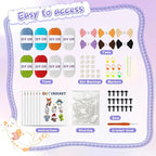 Vakdon 8PCS Crochet Kit for Beginners, 2026 Hallowwen Christmas Knitting Kit with Step-by-Step Video Tutorials, Beginner Crochet Kit Gifts for Kids, Adults