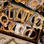 30Pcs Vintage Scrapbook Paper Photo Frame for Scrapbooking Junk Journal Collage Diary Embellishment DIY Photo Album DIY Craft Decoration, 10 Patterns (YSDC4)