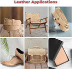 ELW Leather Strap, 10-11 Oz, 0.75 inch Wide x 72", Cowhide Veg Tan Leather Belt Blank, Leather Strips, Leather Crafting,Tooling Leather, Tan Leather Straps for Crafts, Belt Making Leather