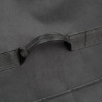 JJRING Extra Large Dacron Waterproof Light Weight Art Portfolio Tote Bag, 37'' x 49'' for 36'' x 48'' Black Carrying Storage Case For Poster, Sketching, and Drawing