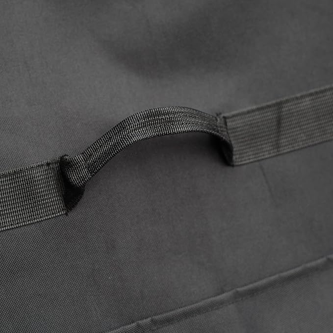 JJRING Extra Large Dacron Waterproof Light Weight Art Portfolio Tote Bag, 37'' x 49'' for 36'' x 48'' Black Carrying Storage Case For Poster, Sketching, and Drawing