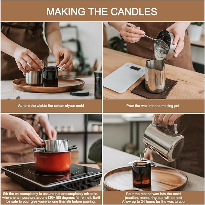 Natural Soy Wax for Candle Making 20 lb Bag, Soy Wax Flakes,DIY Candle